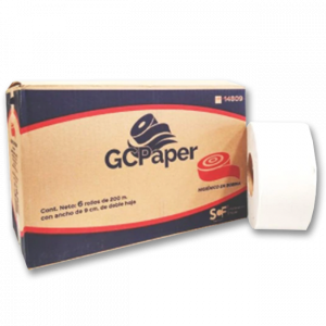 HIGIENICO BOBINA GCP C/12 ROLLOS DE 200mts